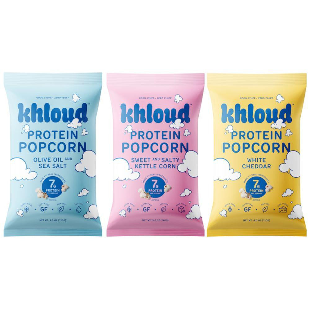  Khloud Protein Popcorn 4oz 12 Bags 