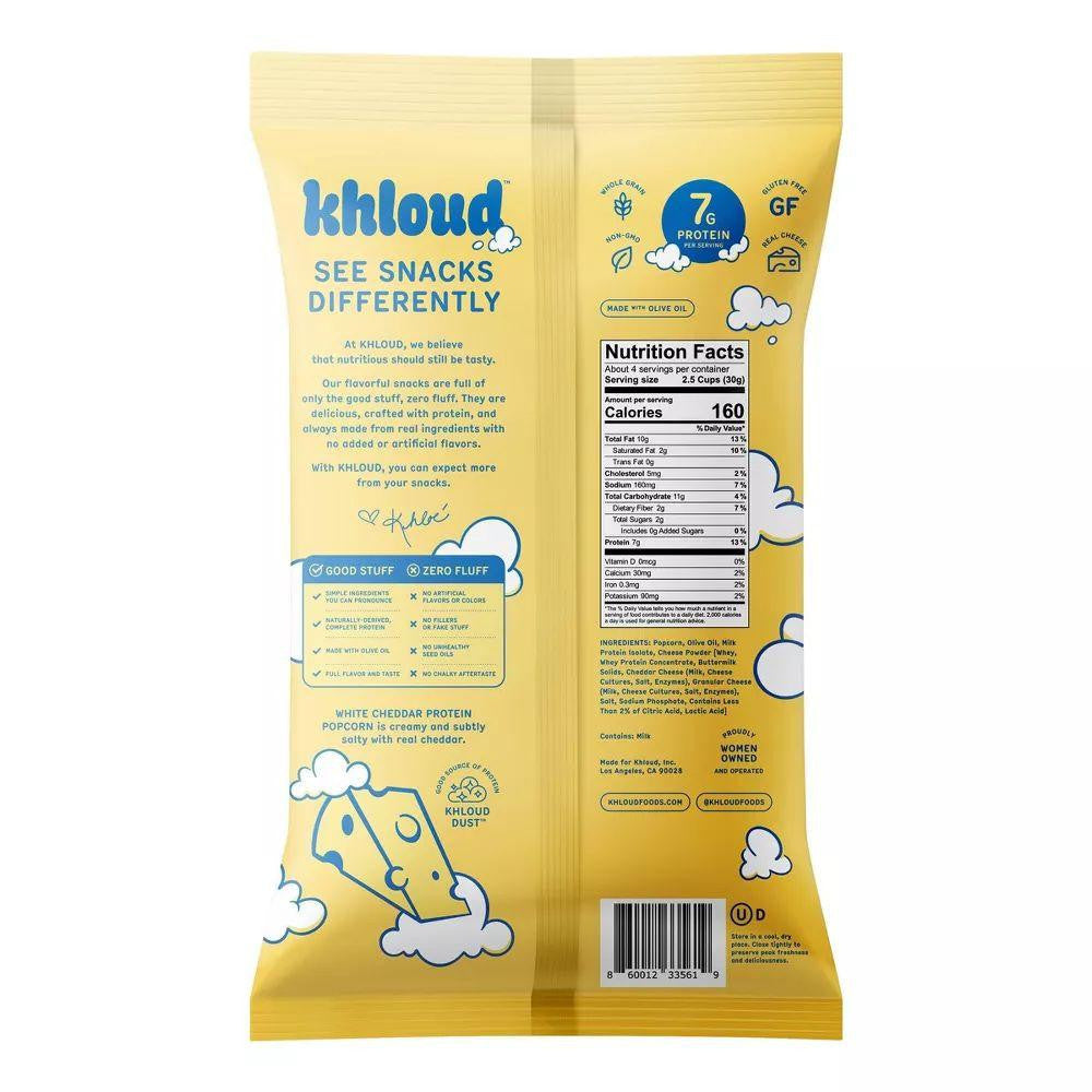  Khloud Protein Popcorn 4oz 12 Bags 