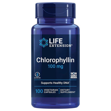  Life Extension Chlorophyllin 100mg 100 Capsules 