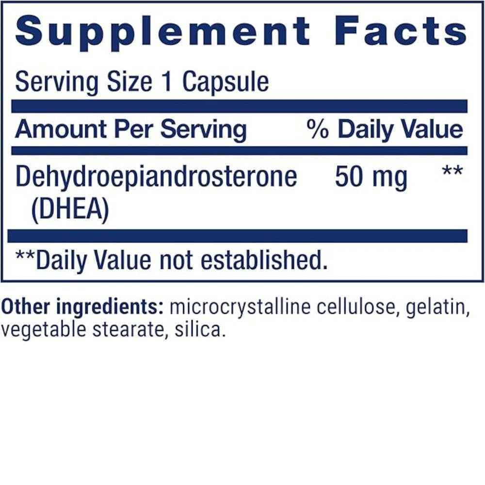  Life Extension DHEA 50 mg 60 Caps 