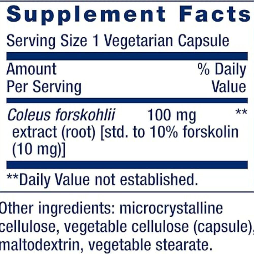  Life Extension Forskolin 10mg 60 Caps 