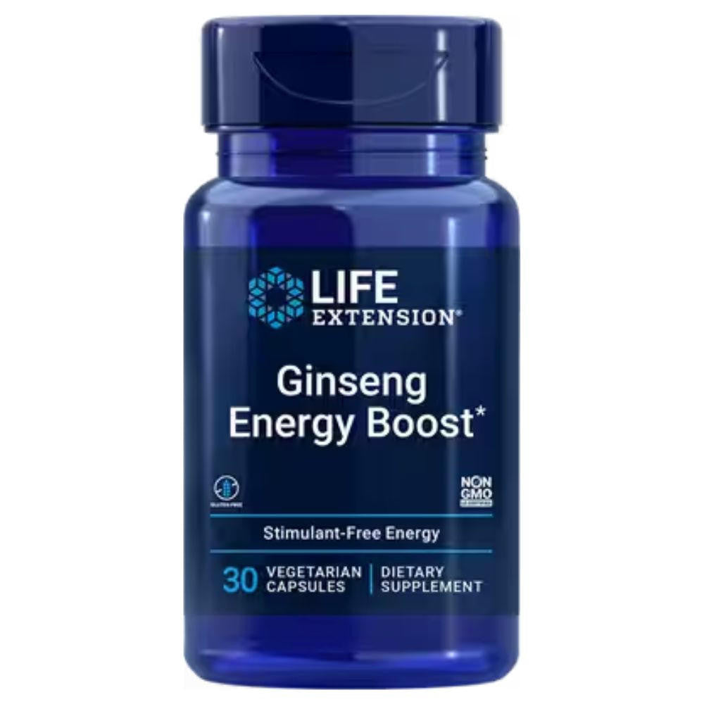  Life Extension Ginseng Energy Boost 30 Vege Caps 