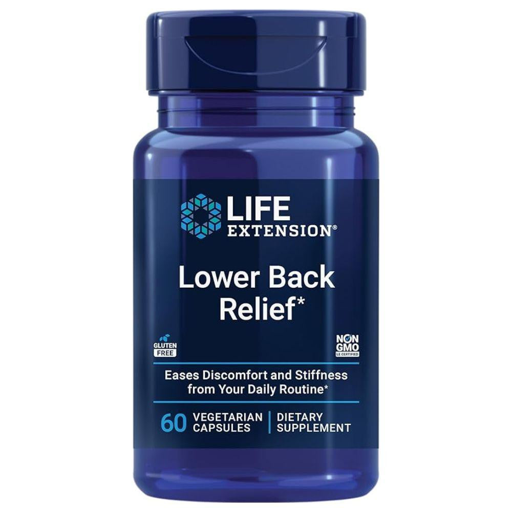  Life Extension Lower Back Relief 60 Capsules 