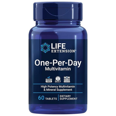 Life Extension One-Per-Day Tabs 60 Tablets 