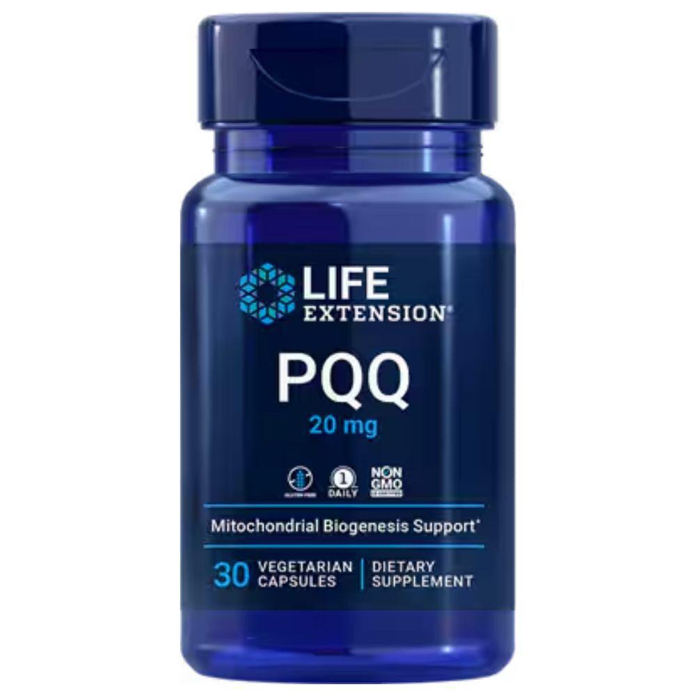  Life Extension PQQ Caps with BioPQQ 20mg 30 Capsules 