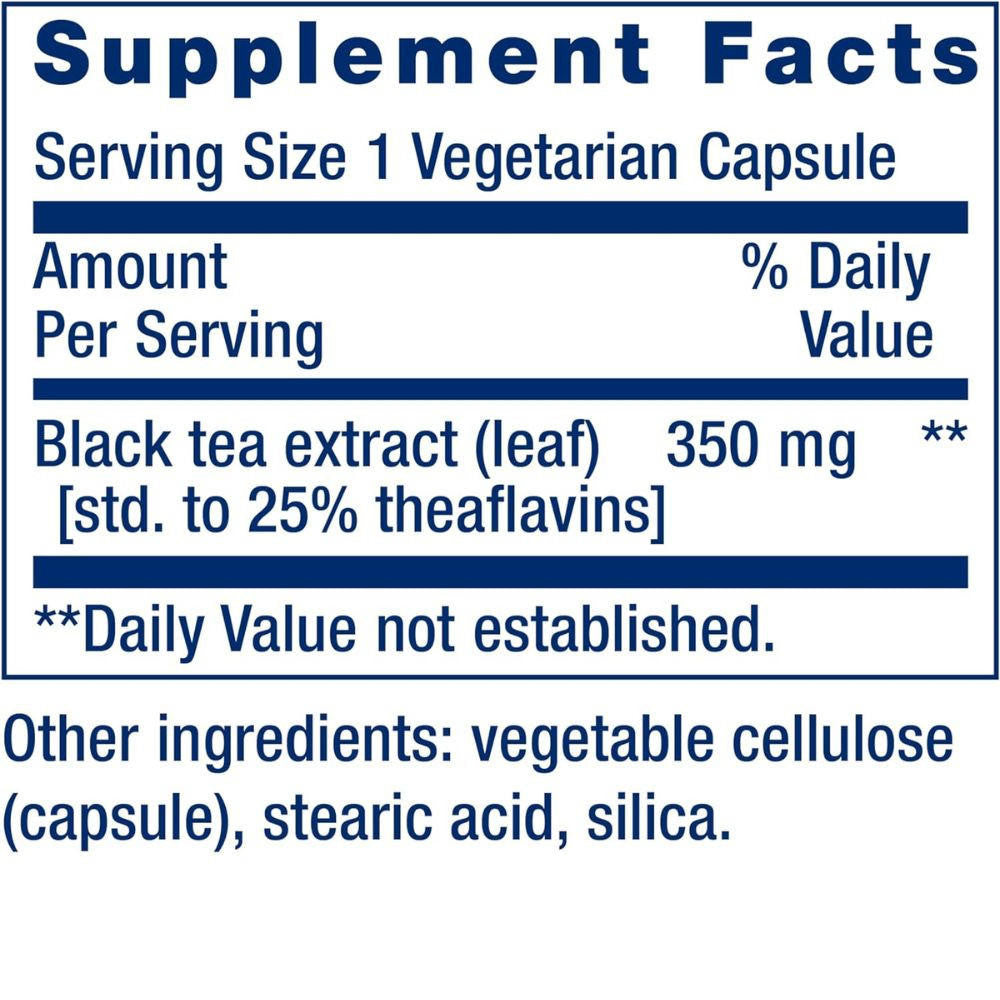  Life Extension Theaflavin 30 Capsules 