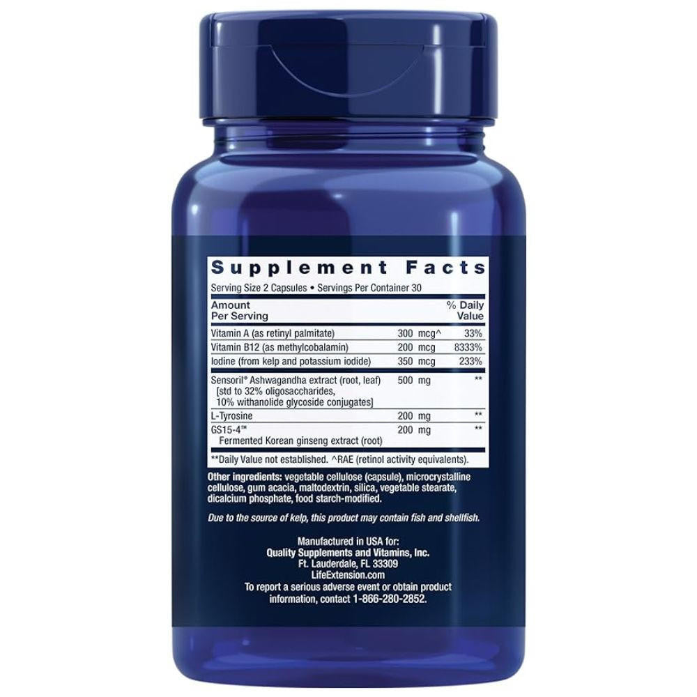 Life Extension Thyroid Support Complex 60 Capsules 