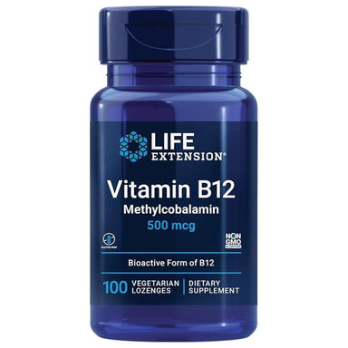  Life Extension Vitamin B12 500mcg 100 Tabs 