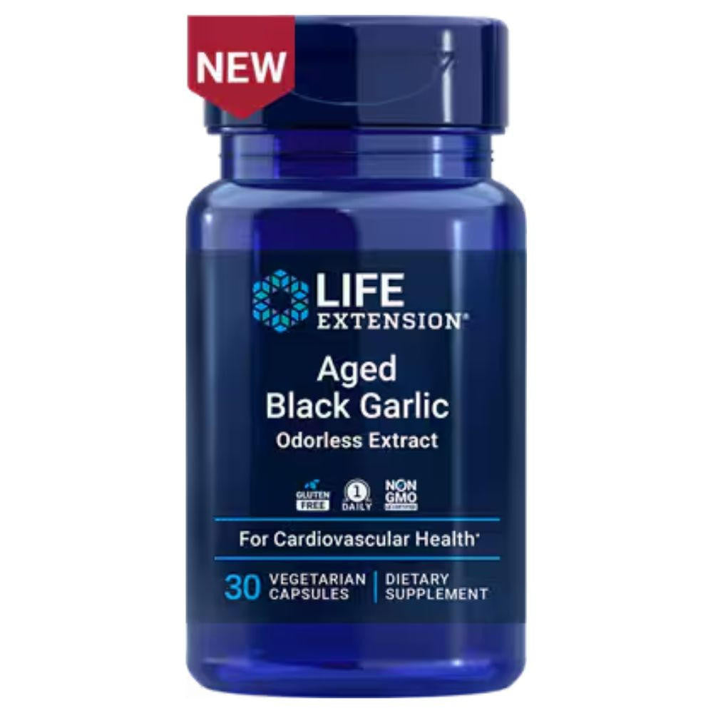  Life Extension Aged Black Garlic 30 Capsules 