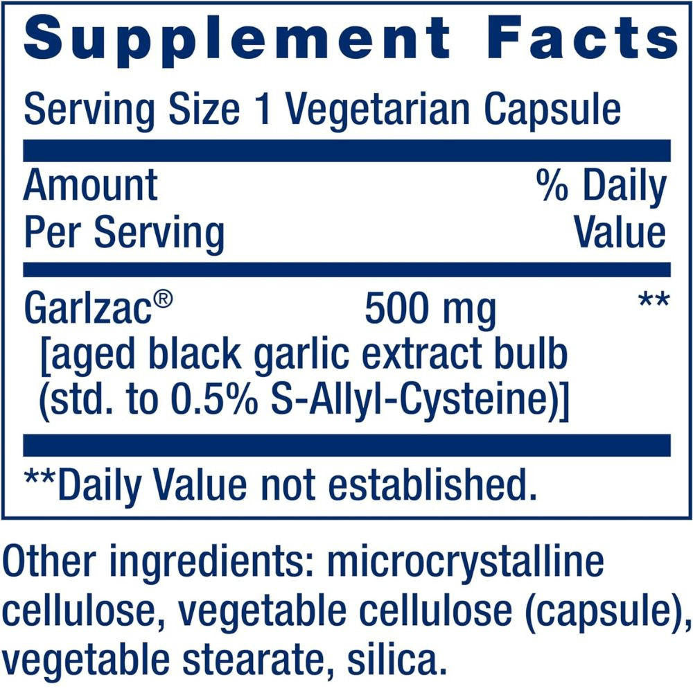  Life Extension Aged Black Garlic 30 Capsules 