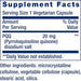  Life Extension PQQ Caps with BioPQQ 20mg 30 Capsules 