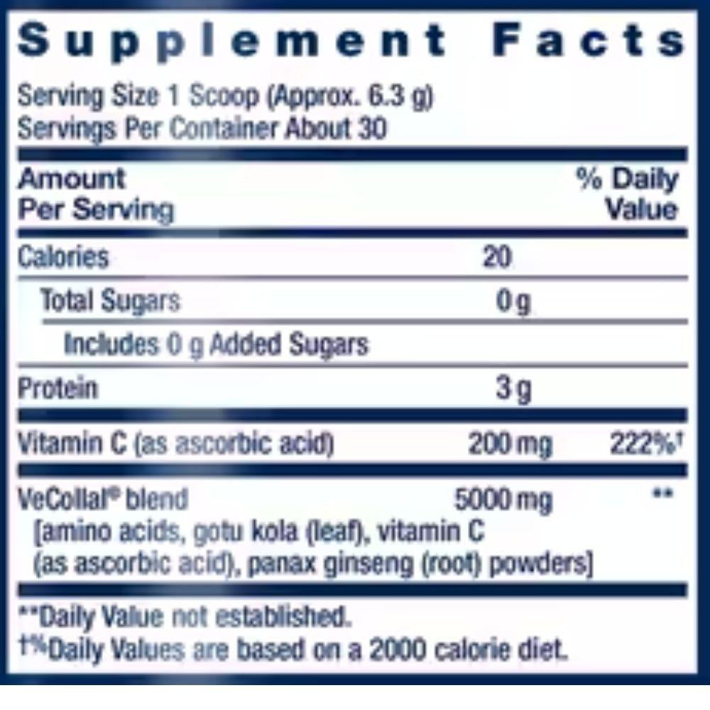  Life Extension Vegan Pro Collagen 189 Grams 
