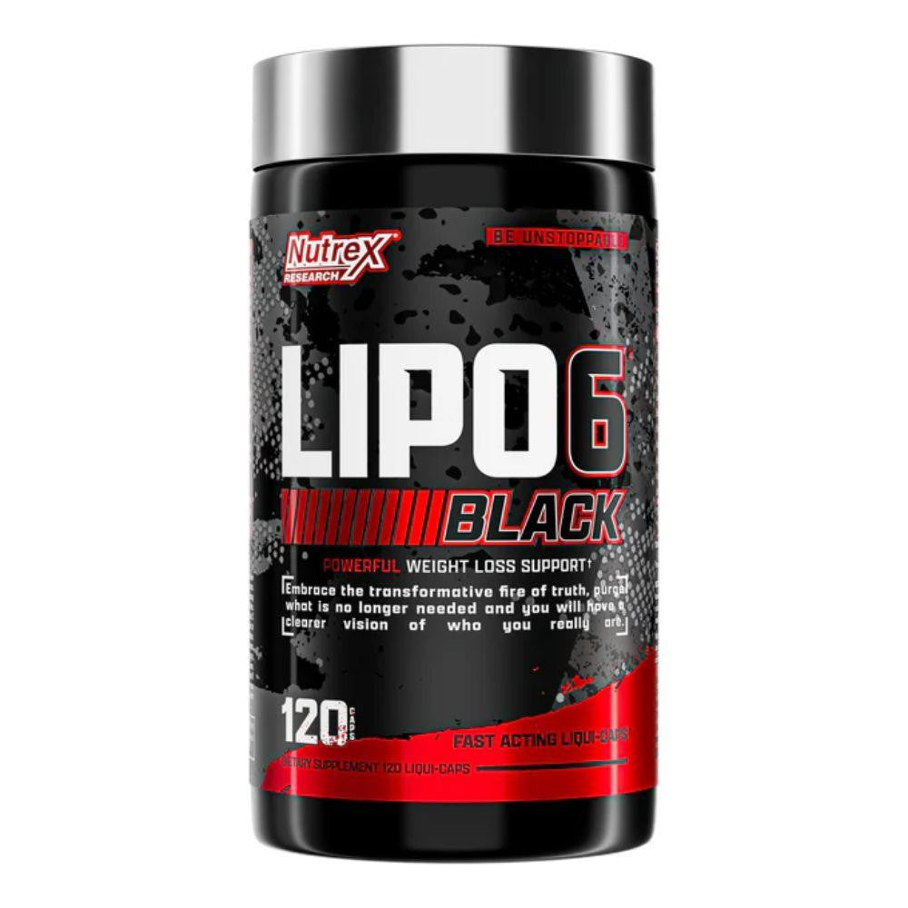  Nutrex Research Lipo 6 Black 120 Capsules 