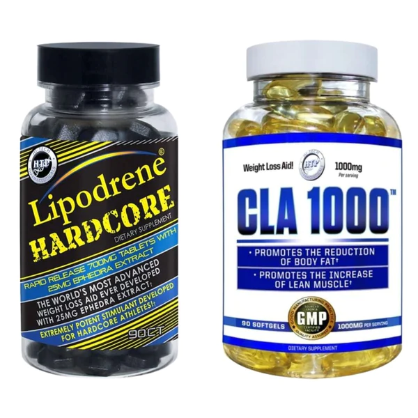 Hi-Tech Lipodrene Hardcore CLA 1000 Stack