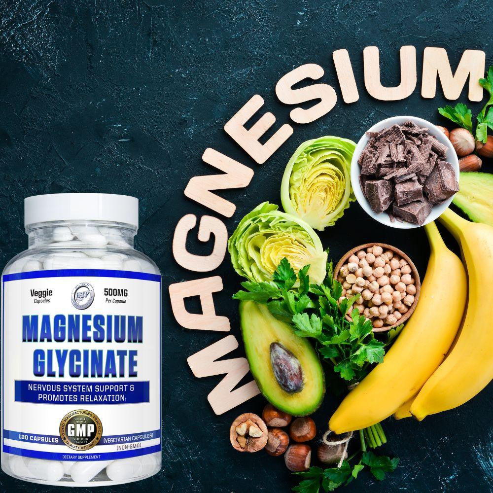  Hi-Tech Pharmaceuticals Magnesium Glycinate 120 Capsules 