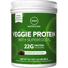 CLEARANCE: MRM Veggie Protein Chocolate 1.26lbs EXP 02/2026