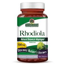  CLEARANCE: Nature's Answer Rhodiola 100mg 60ct EXP 04/2026 