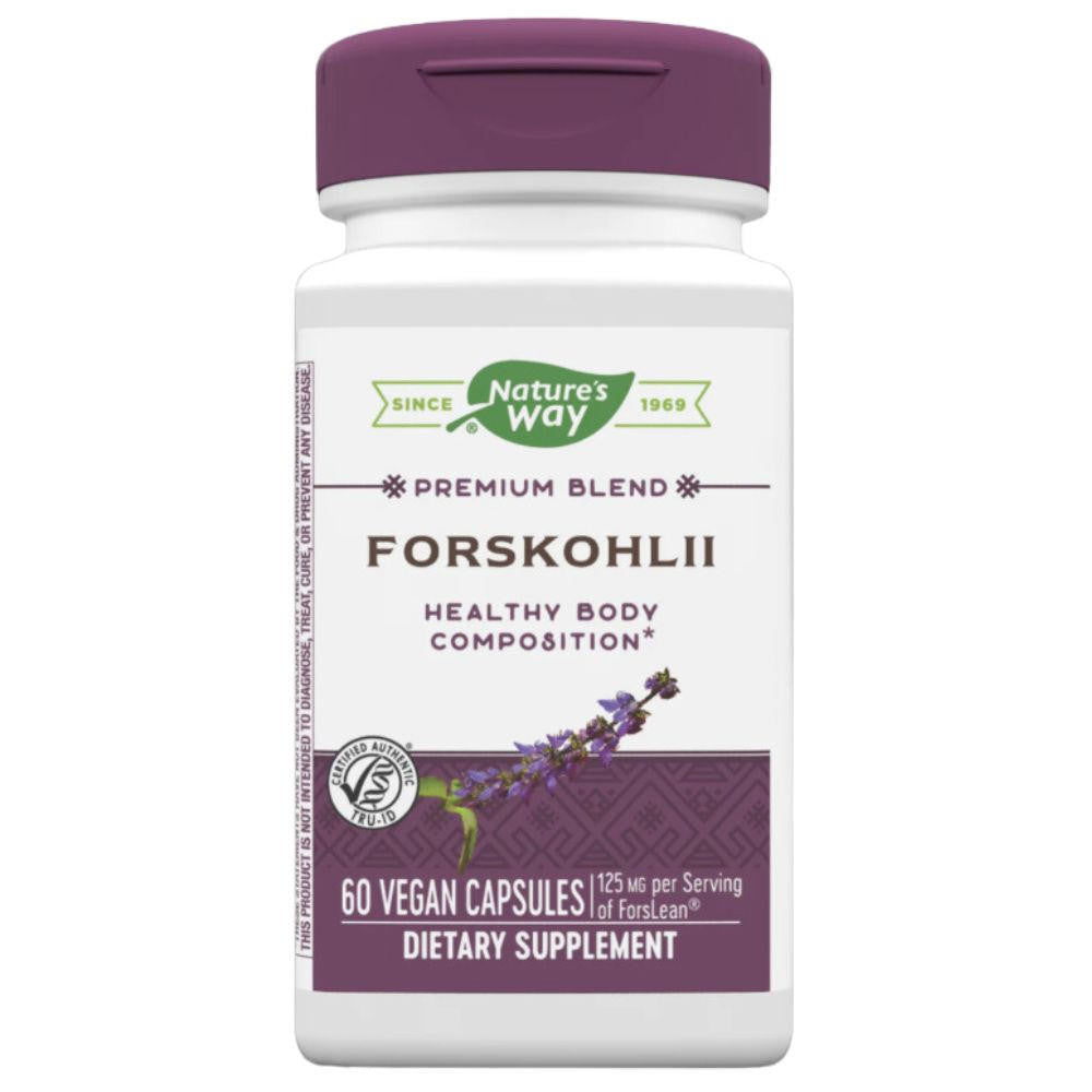  Nature's Way Forskohlii 60 Capsules 
