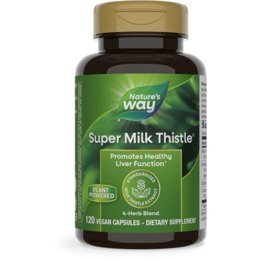  Nature's Way Milk Thistle 120 Capsules 