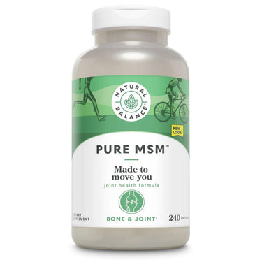  Natural Balance Pure MSM 1000mg 240 Caps 