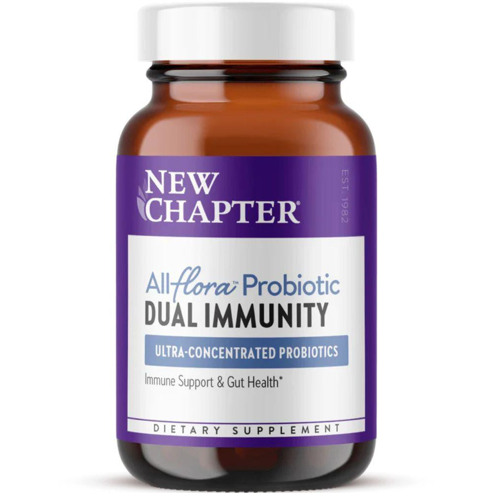  New Chapter All-Flora Dual Immunity 30 Capsules 