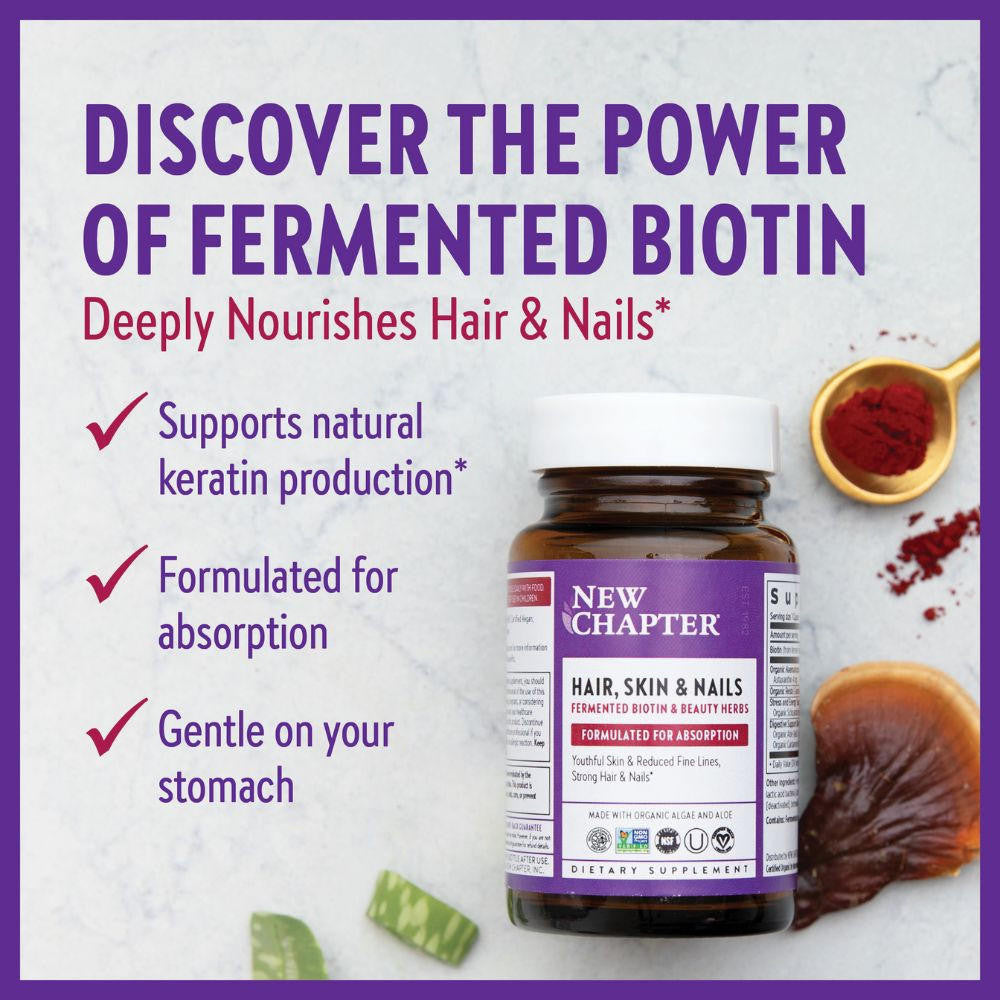  New Chapter Perfect Hair, Skin & Nails 60 Veg Caps 