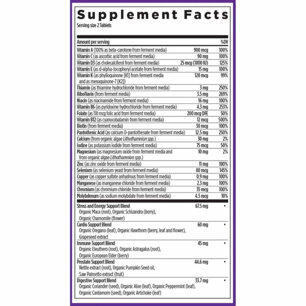  New Chapter Men's Advanced Multivitamin 48 Count 