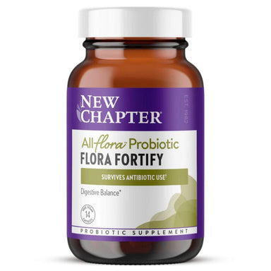  New Chapter All Flora Probiotic Flora Fortify 14 Capsules 