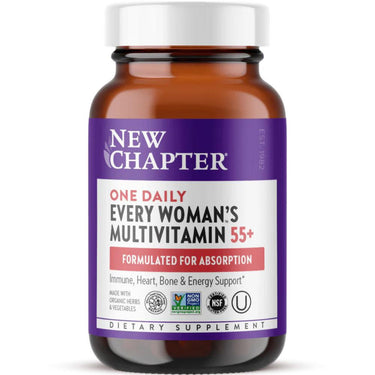  New Chapter Every Woman's Once Daily Multivitamin 55+ 24 Tablets 