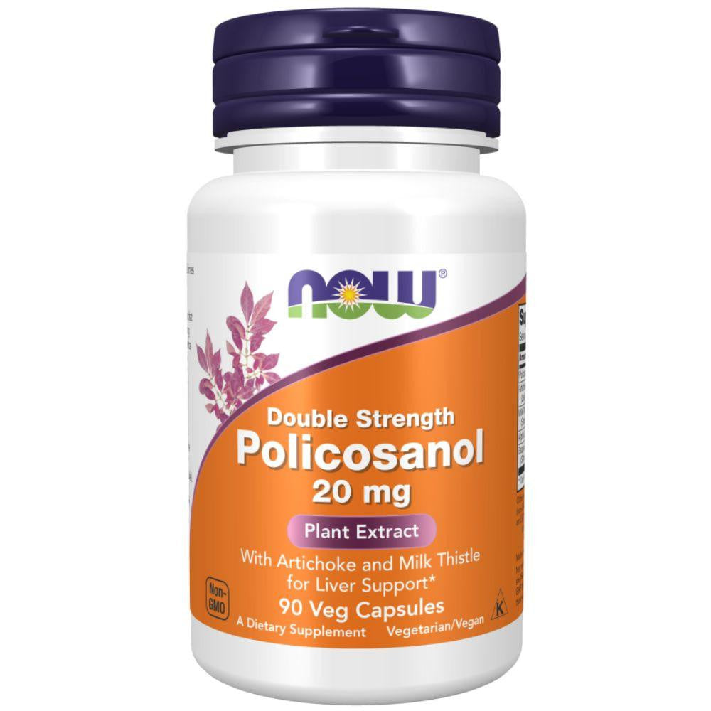  Now Foods Policosanol 20mg 90 Vege Caps 