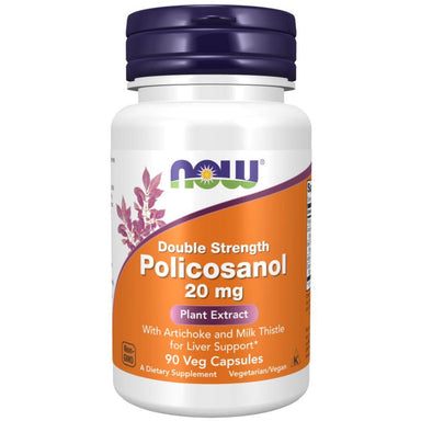  Now Foods Policosanol 20mg 90 Vege Caps 