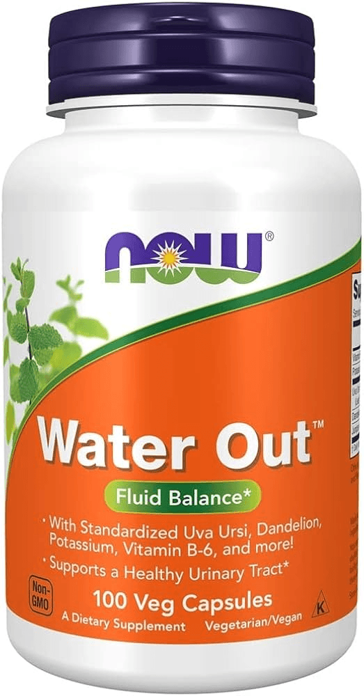  CLEARANCE: Now Foods Water Out 100 Capsules EXP 01/2026 