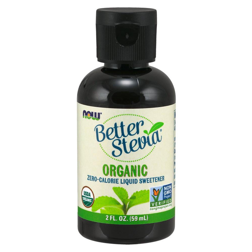  Now Foods Better Stevia Organic Liquid 2 Oz 