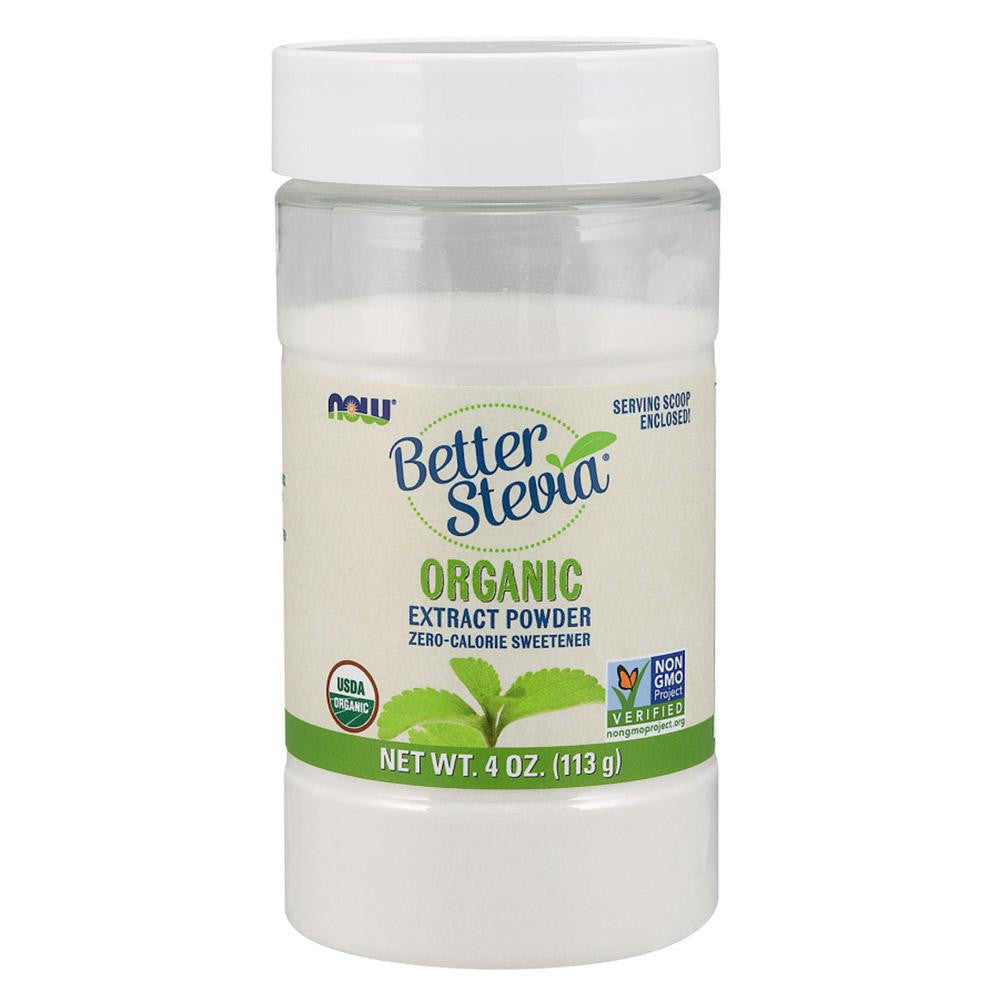  Now Foods Better Stevia Powder Organic 4 Oz 