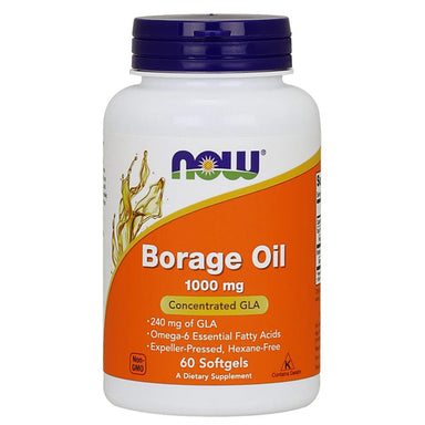  Now Foods Borage Oil 1000 Mg 60 Softgels 