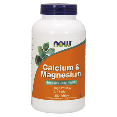  Now Foods Cal-Mag 500/250 Mg 250 Tablets 