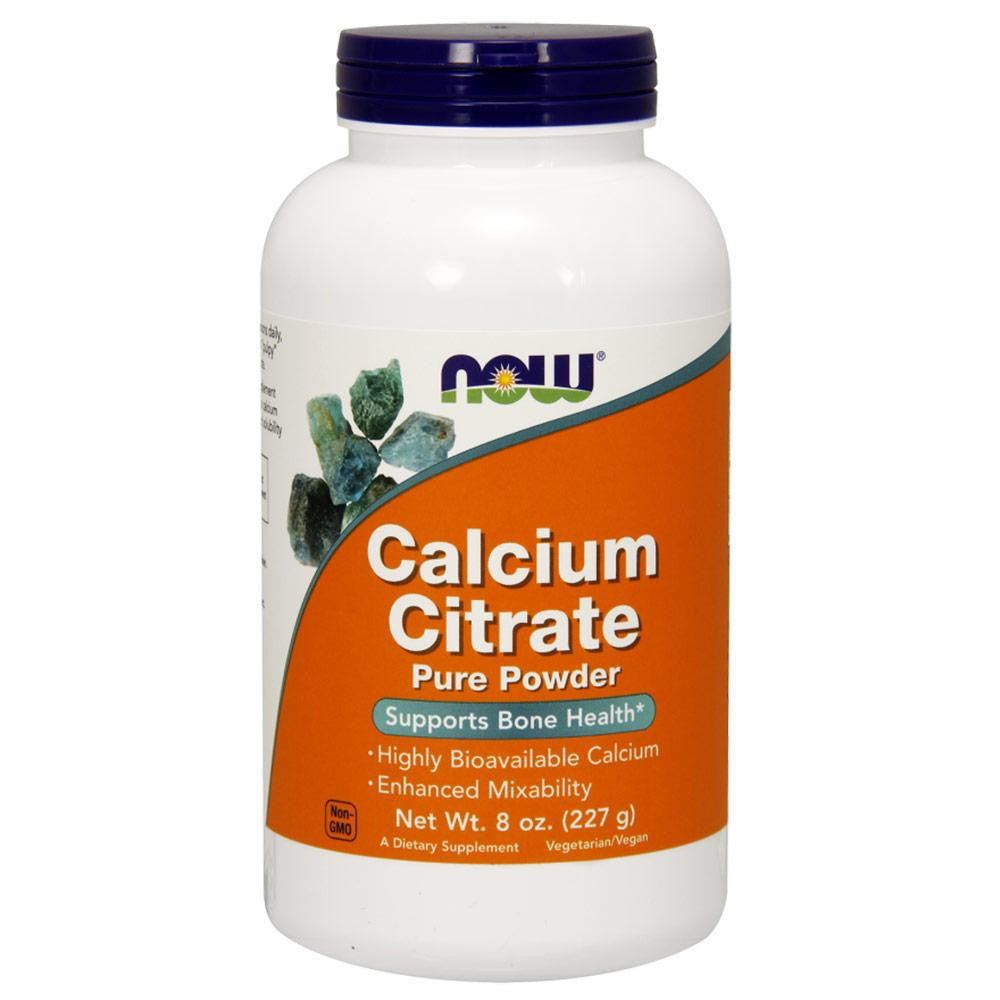  Now Foods Calcium Citrate Powder 8 Oz 
