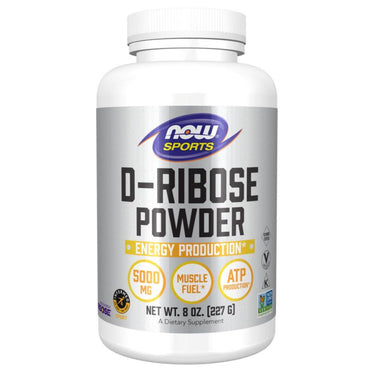  Now Foods D-Ribose Pure Powder 1 Lb 