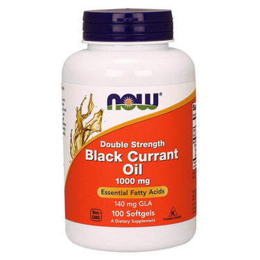  Now Foods Black Currant Oil 1,000 Mg 100 Softgels 