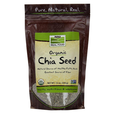  Now Foods Black Chia Seeds Organic 12 Oz 