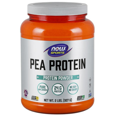  Now Foods 100% Pea Protein Powder Unflavored 2 Lbs 