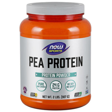  Now Foods 100% Pea Protein Powder Unflavored 2 Lbs 