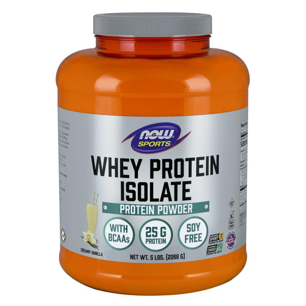  Now Foods Whey Protein Isolate 5lbs 