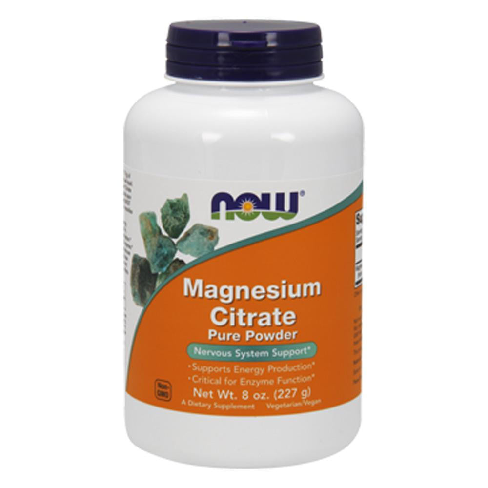  Now Foods Magnesium Citrate Powder 8 Oz 