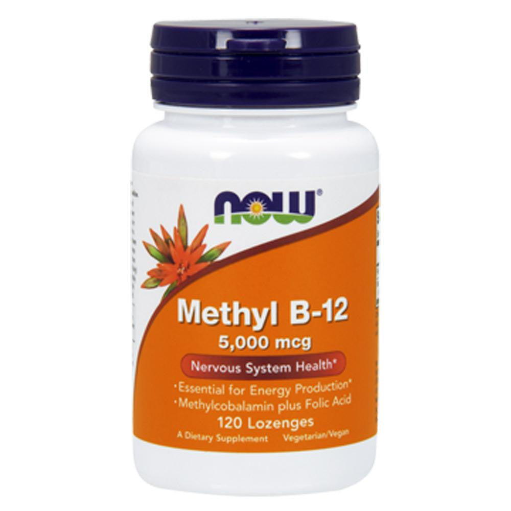  Now Foods Methyl B-12 5000 Mcg 60 Lozenges 
