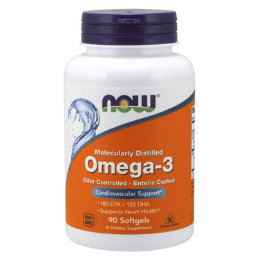  Now Foods Omega-3 90 Softgels Enteric 
