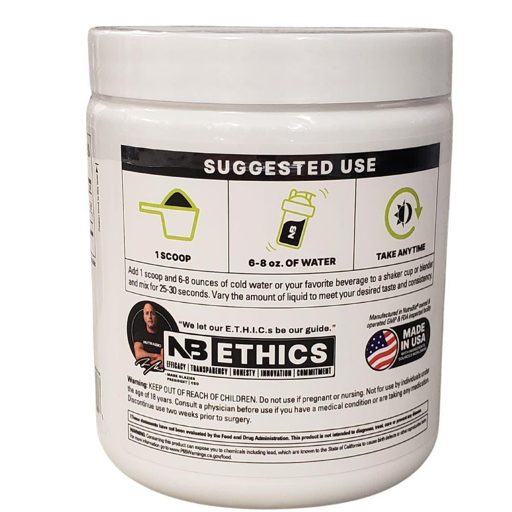 NutraBio Nutrabio Beet Root Powder Mixed Berry 30 Servings 