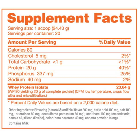  NutraBio Clear Isolate 20 Servings 