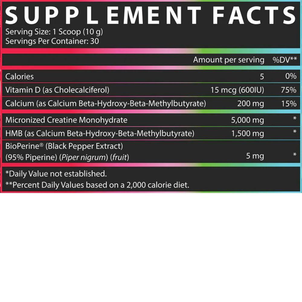  Nutrex Research Creatine + HMB 30 Servings 
