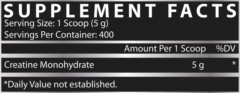Nutrex Creatine Monohydrate 2,000 Grams